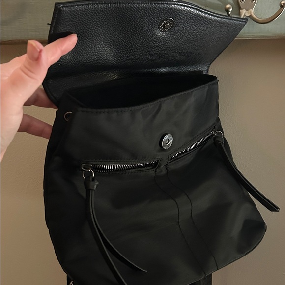 Botkier Black Backpack with Logo Straps NWT - Picture 5 of 6